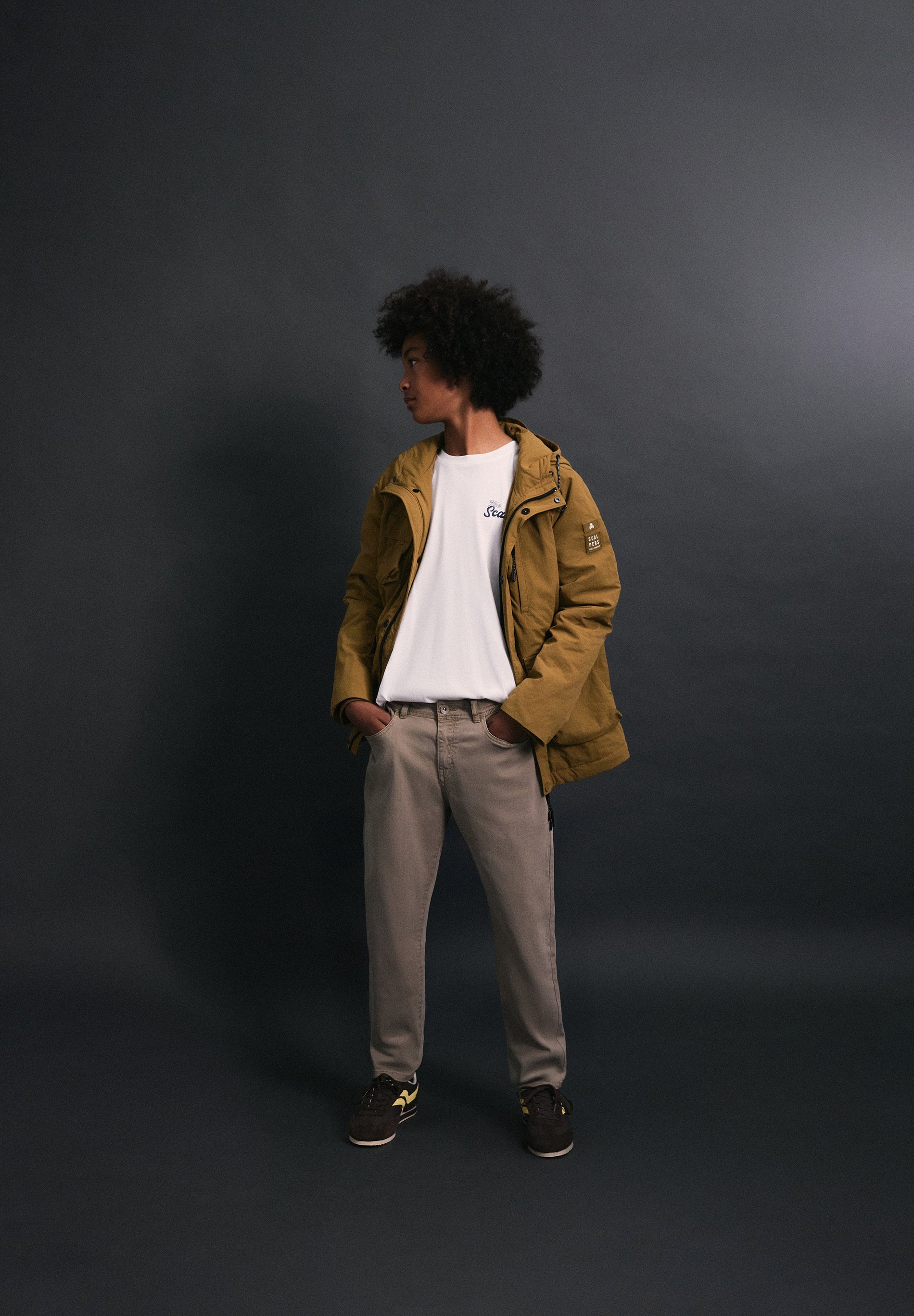 BASIC REGULAR FIT TROUSERS