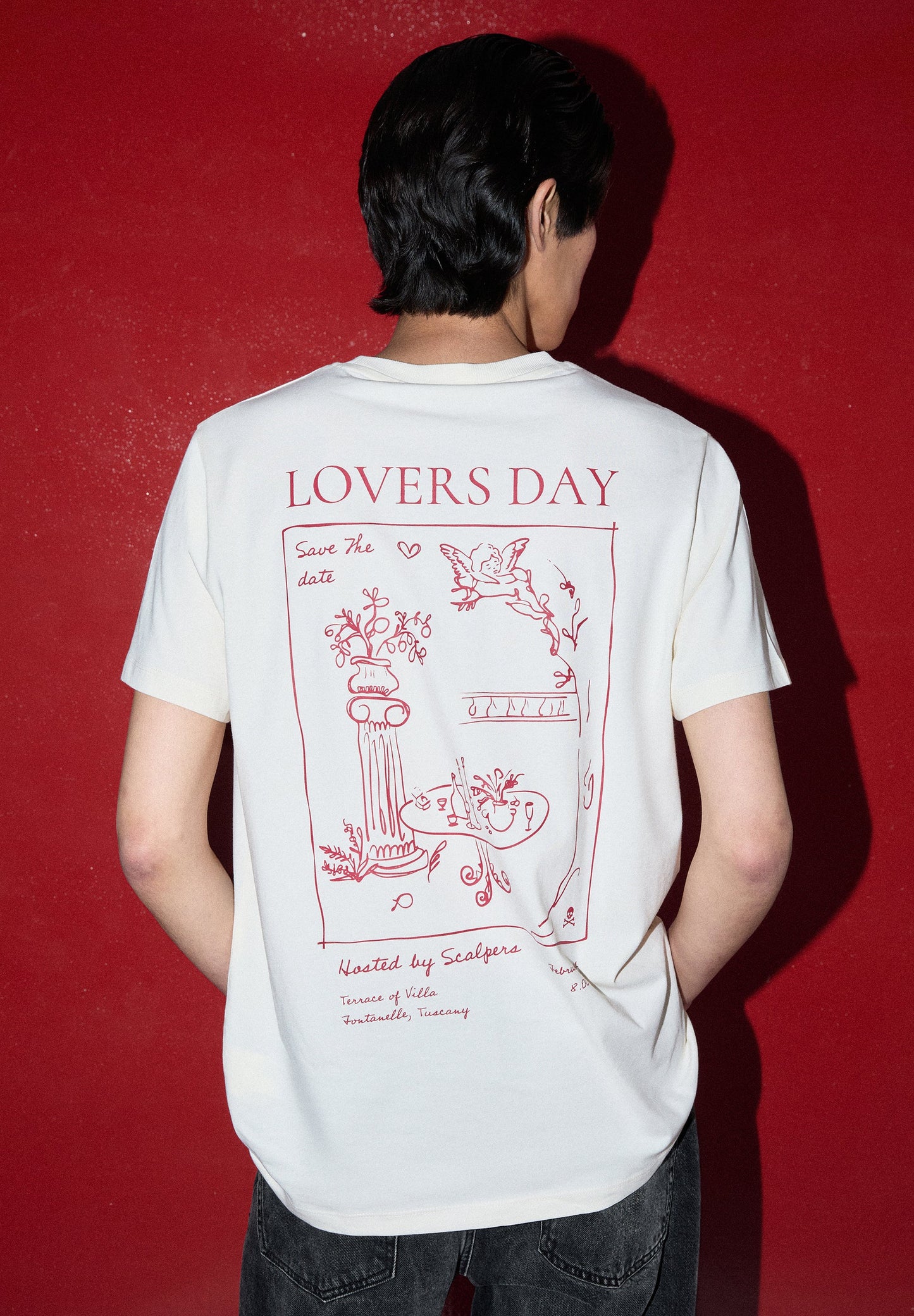 CAMISETA PRINT LOVERS DAY - Scalpers
