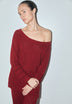 POINTELLE CUT-OUT SWEATER