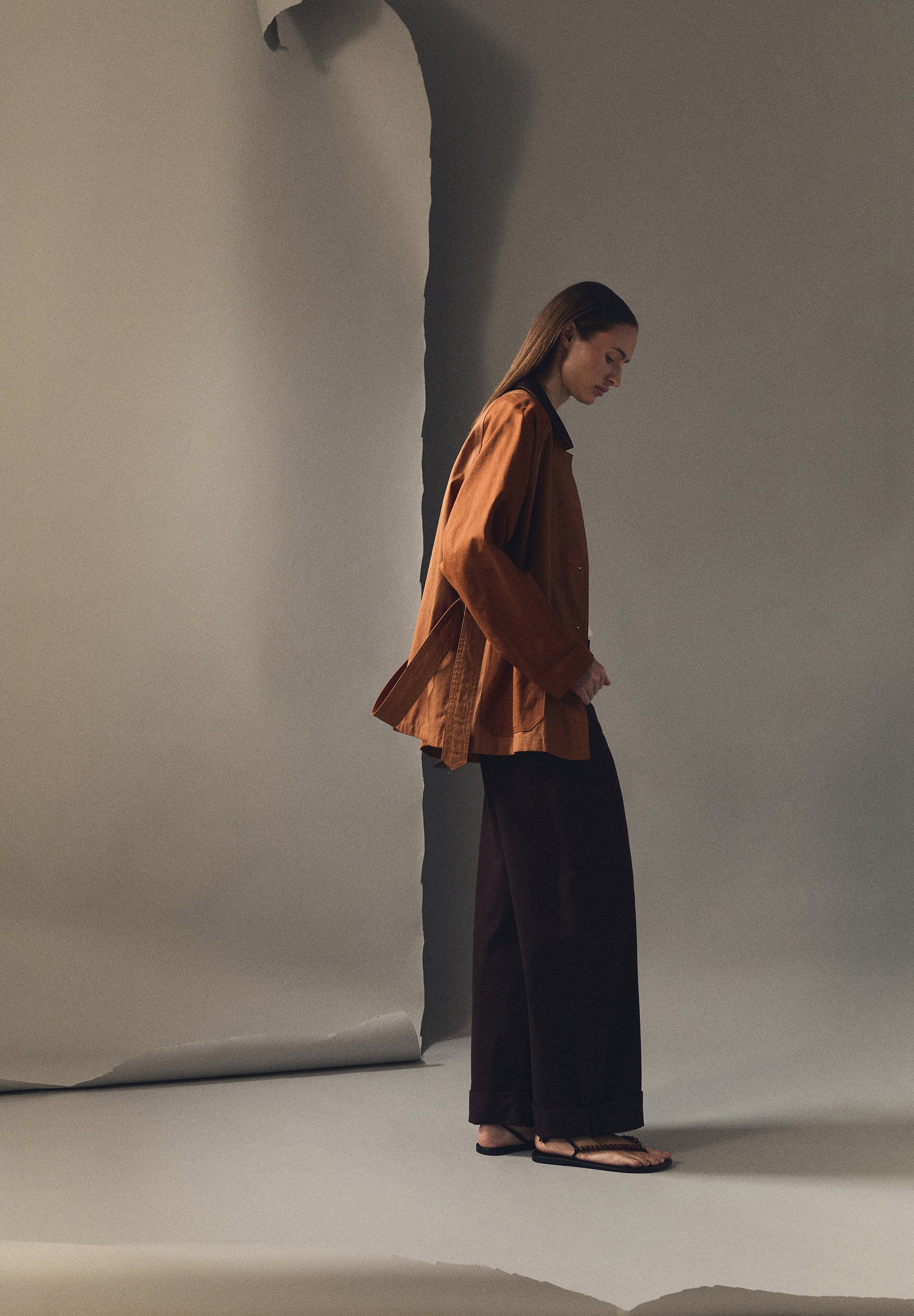 TWO-TONE WAXED JACKET