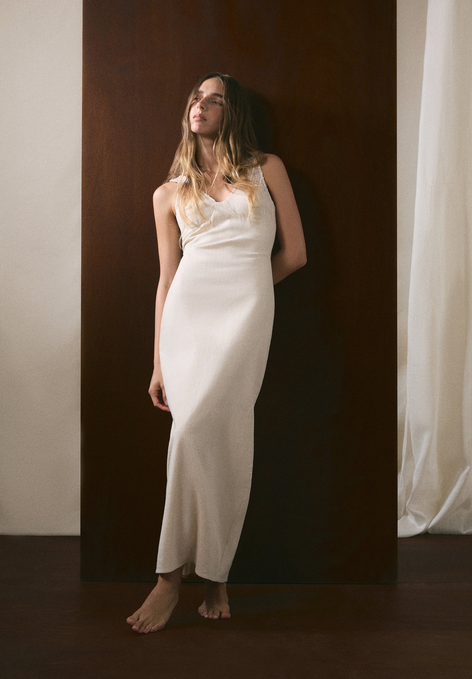 SCORG LINEN DRESS