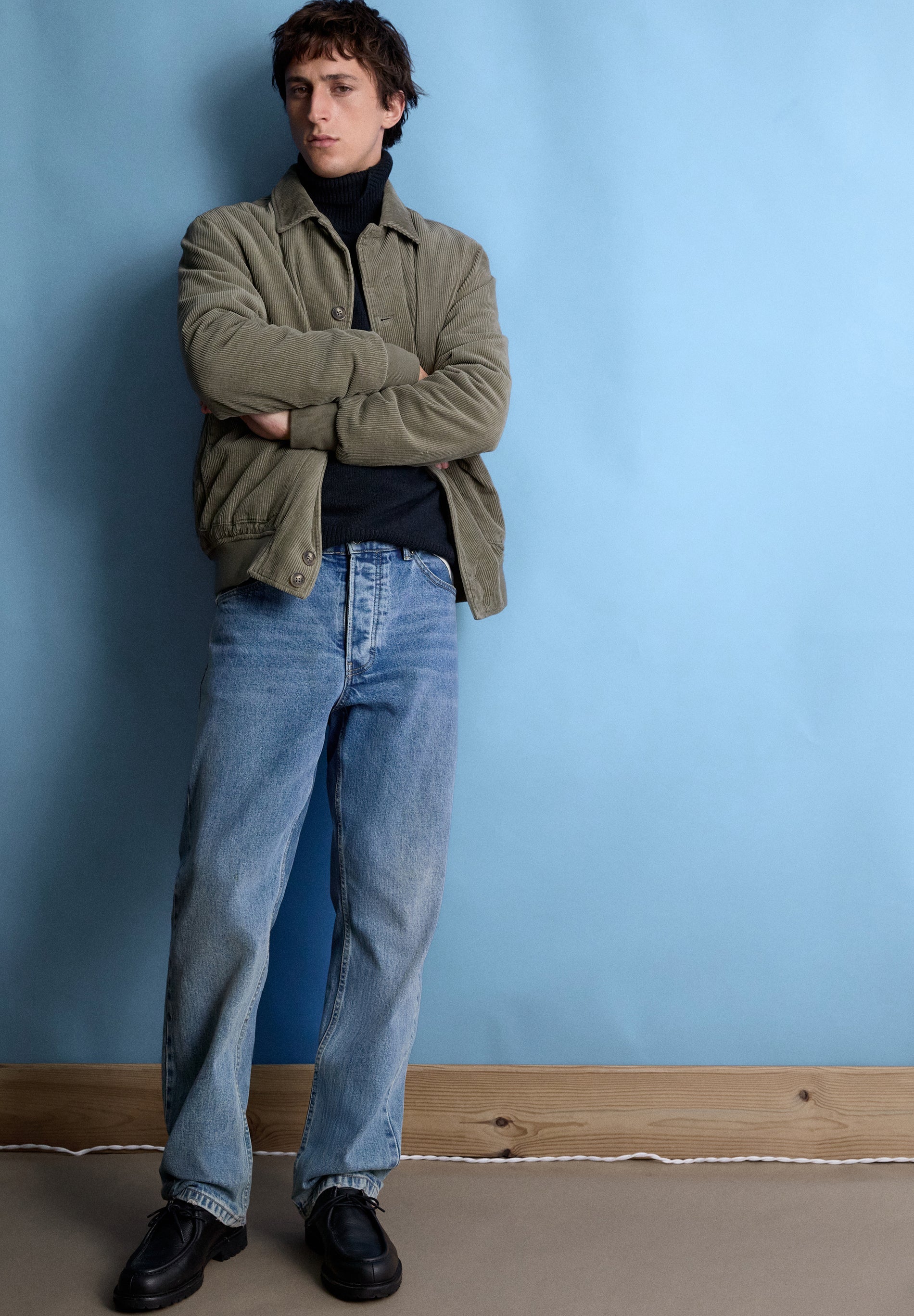 BOMBERJACK CORDUROY DOODSHOOFD