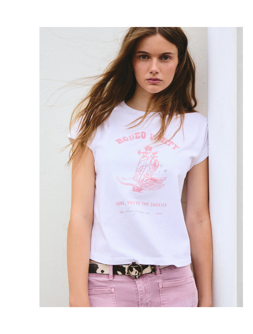 T-SHIRT WITH LOGO PRINT