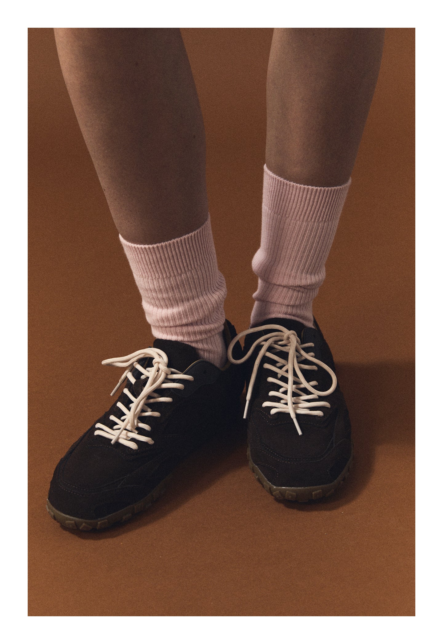 SUEDE RUNNING SNEAKERS